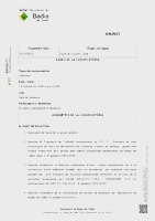 Ordre del Dia de la Junta de Govern Local de 7 d'octubre de 2026